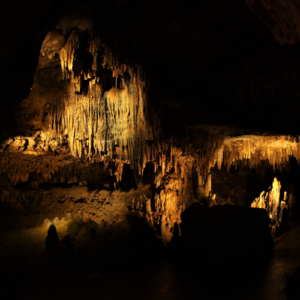 Cathedral Room in Cave of the Mounds one of the coolest places in Wisconsin