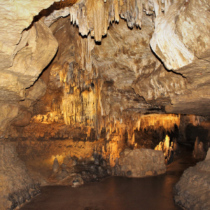 Cathedral Room in a cavern in Wisconsin