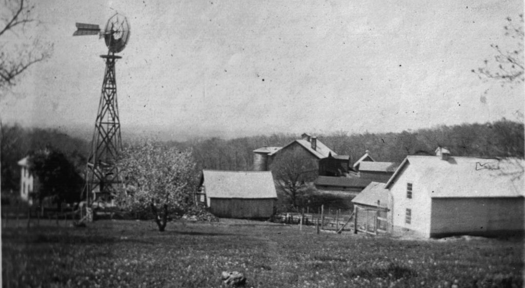 Vintage Photo of the Brigham Farm circa 1900s