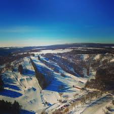 Tyrol Basin Aerial Photo in Winter