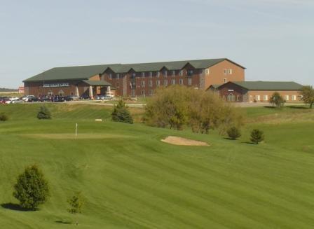 Deer Valley Lodge Building from a distance