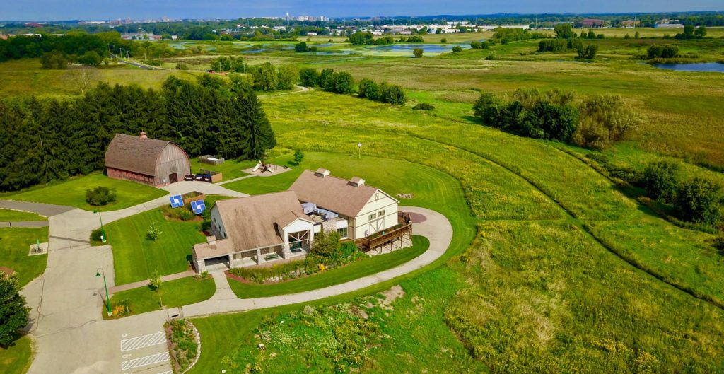 Lussier Heritage Center Aerial View