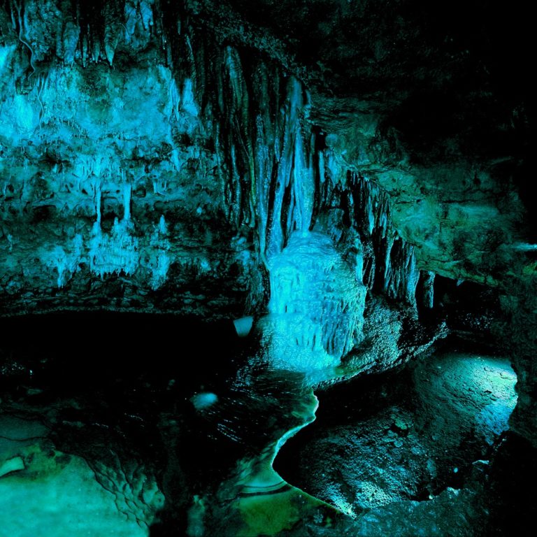 Photo of Cave under blacklight