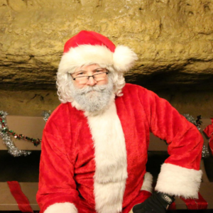 Photo of Santa at Cave of the Mounds