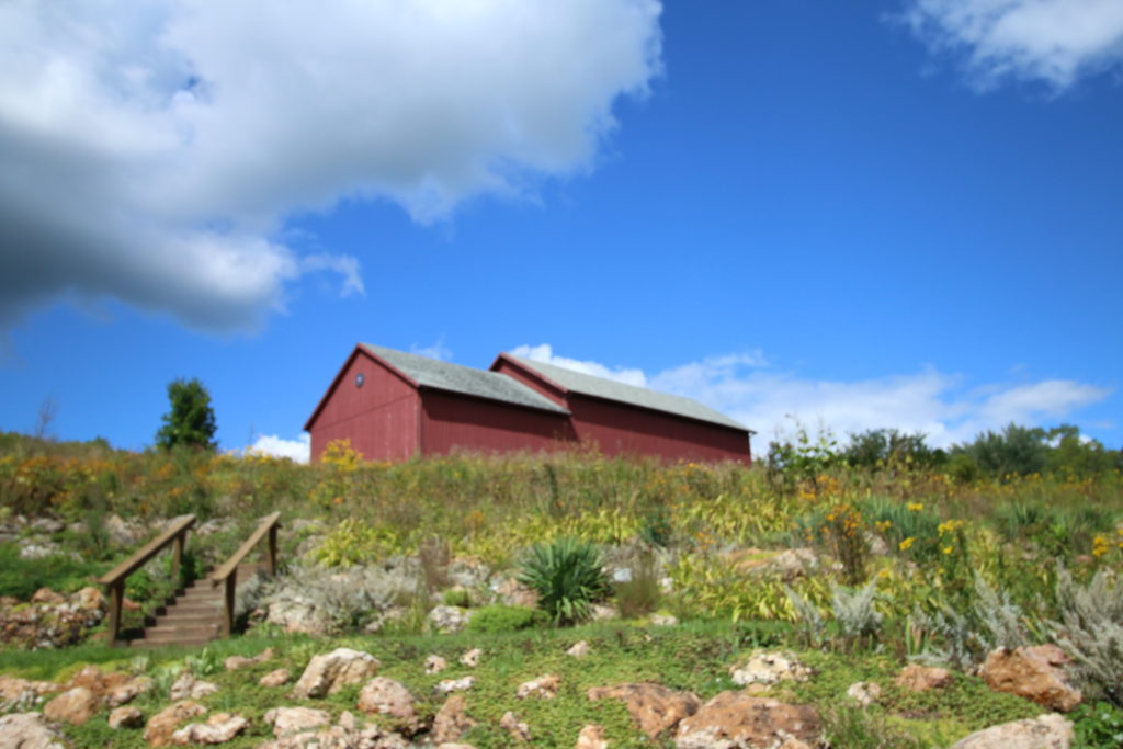 Photo of our Barn in the Summer at a must-see place in Wisconsin​