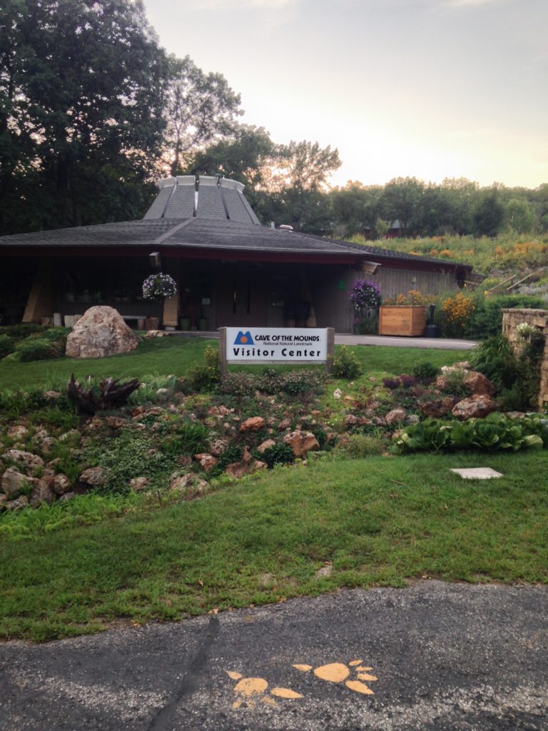 Photo of our Visitors Center building at this must see place