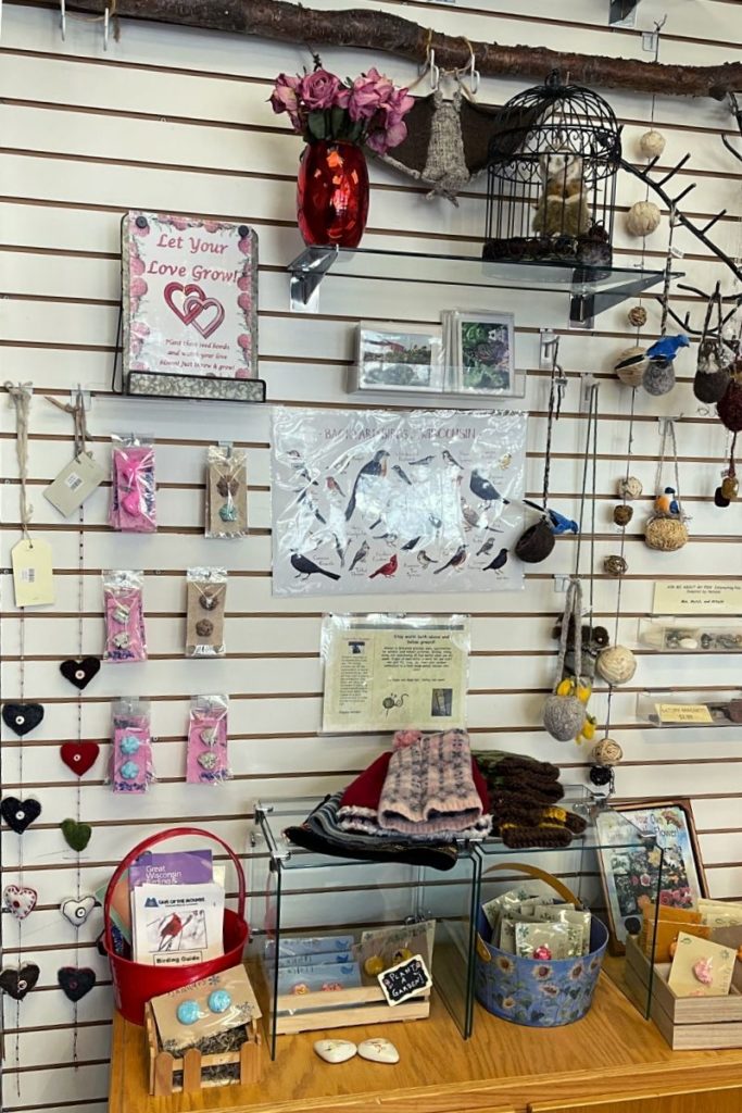 Wall of Garden merchandise from 2021 for Valentines Day