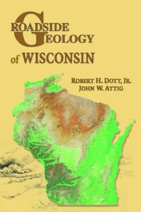 Book Cover of Roadside Geology in Wisconsin