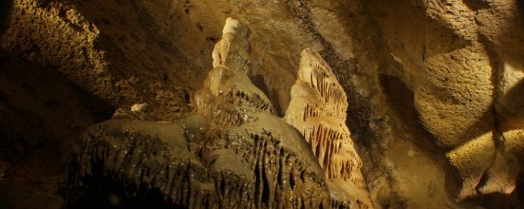 Stalagmite at Cave of the Mounds
