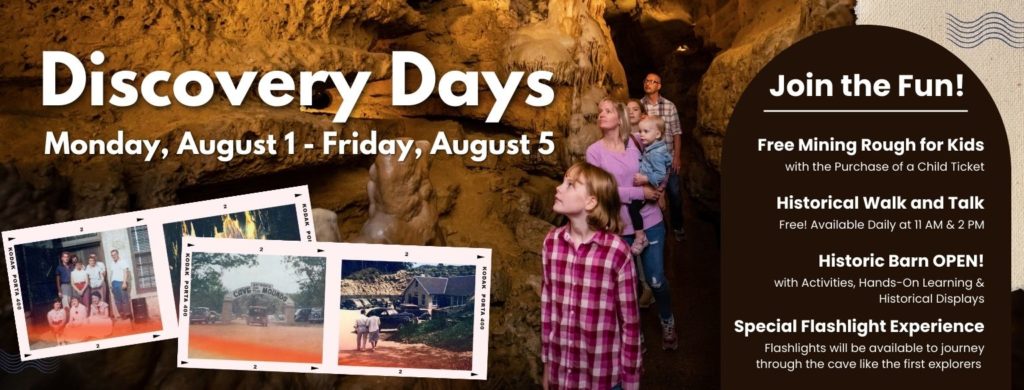 Discovery Days August 1 through 5 with tons of free activities