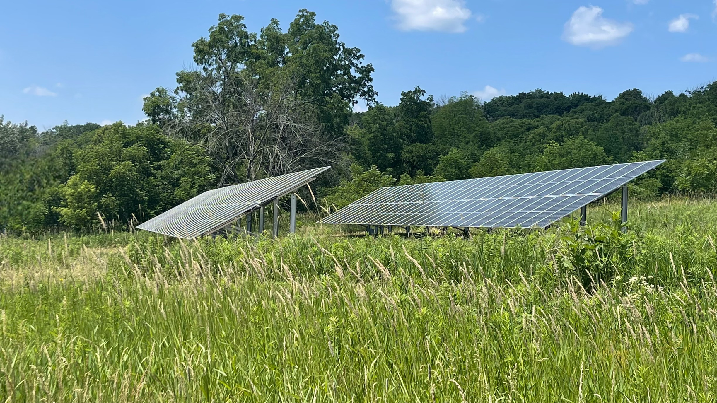 Solar Panels at Cave of the Mounds