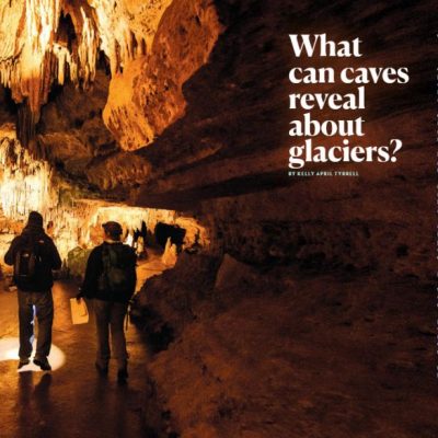 Article featuring Dr. Cameron in the Cave of the Mounds