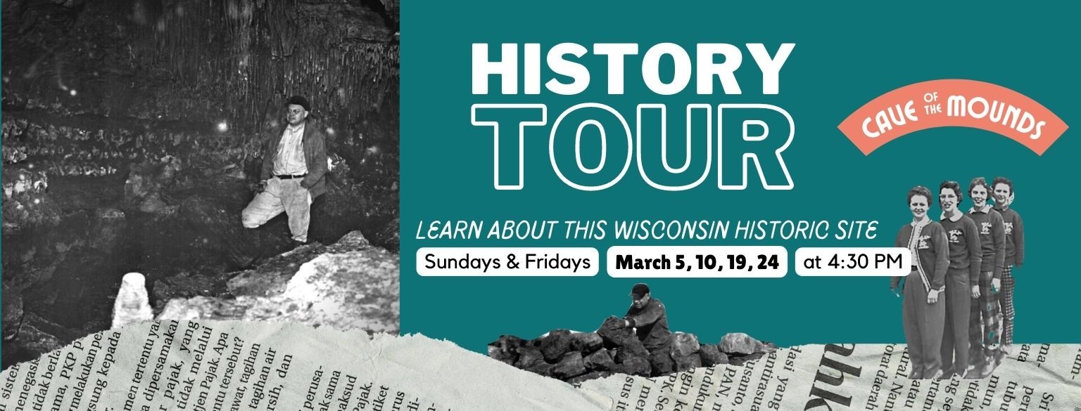 History Tour. Learn about this Wisconsin Historic Site. March 5, 10, 19, 24, 2023 at 4:30 PM