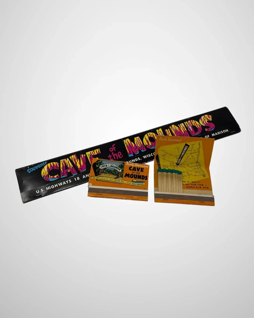 Cave of the Mounds Matches Souvenirs