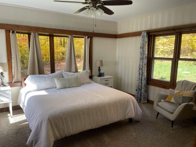 Brigham Farmhouse ADA compliant bedroom