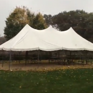 White Party Tent at Cave of the Mounds